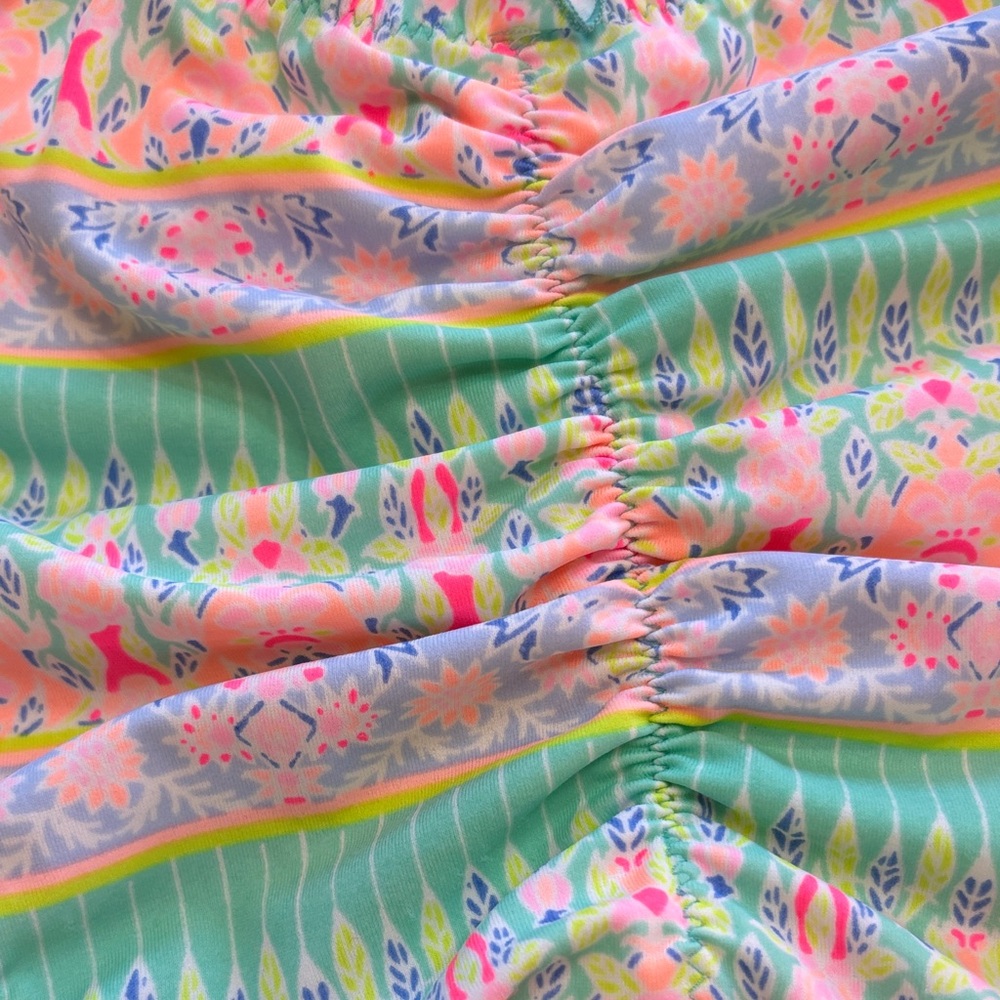 Floral Ruffle Bikini Bottoms - Picture 5 of 5
